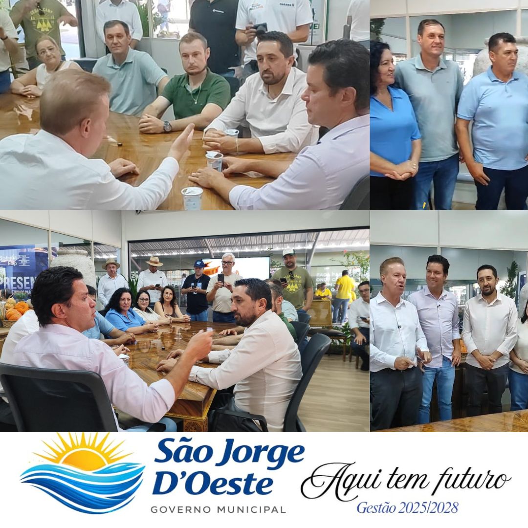 Prefeito Gelson Coelho anuncia conquista de recursos de R$ 5 milhões para São Jorge D’Oeste