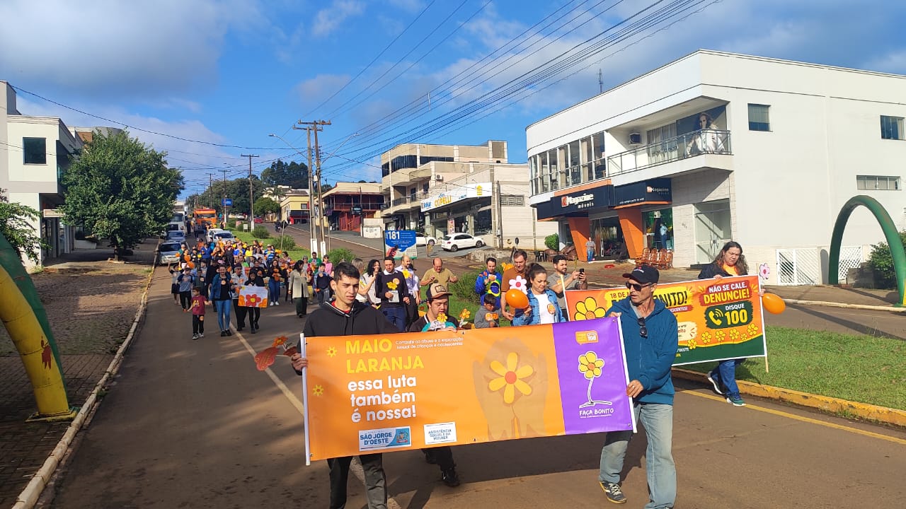 Caminhada do 18 de Maio mobiliza comunidade