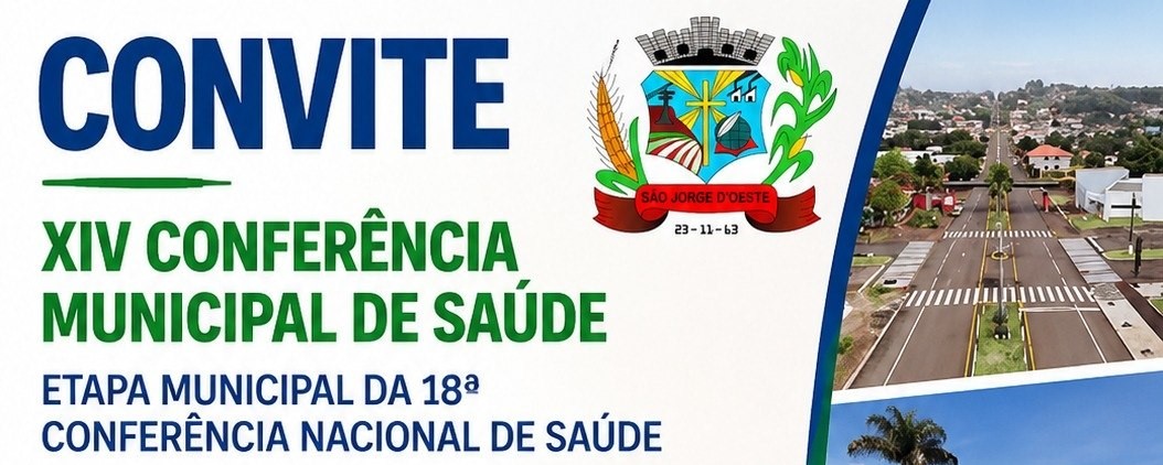 XIV Conferência Municipal de Saúde será realizada no dia 15 de junho
