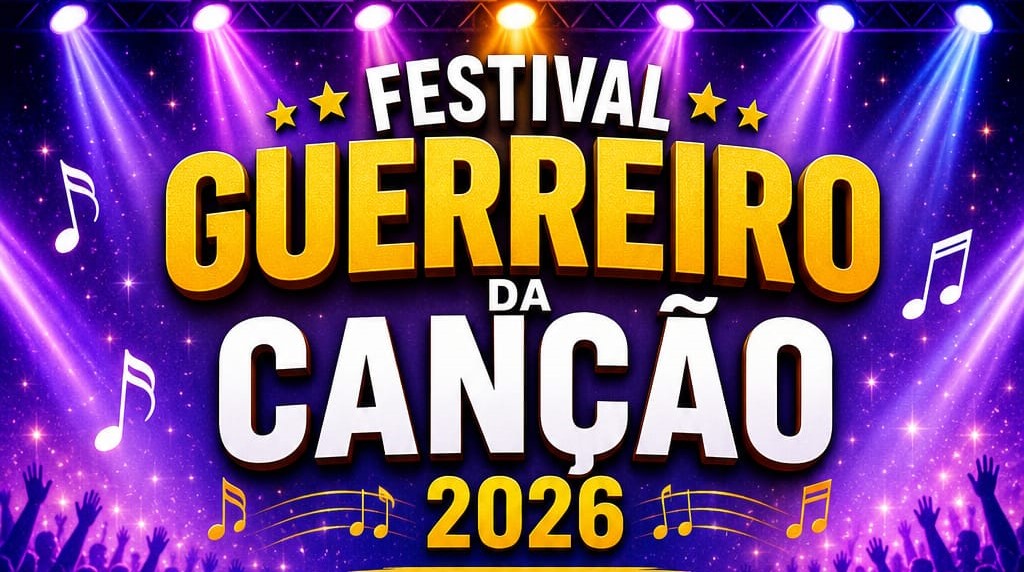 Prefeitura Municipal abre inscrições para o Festival Municipal Guerreiro da Canção 2026